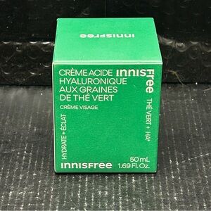 Innisfree Green Tea Seed Hyaluronic Cream 50ml 1.69fl.oz Exp. 02/2028 New In Box